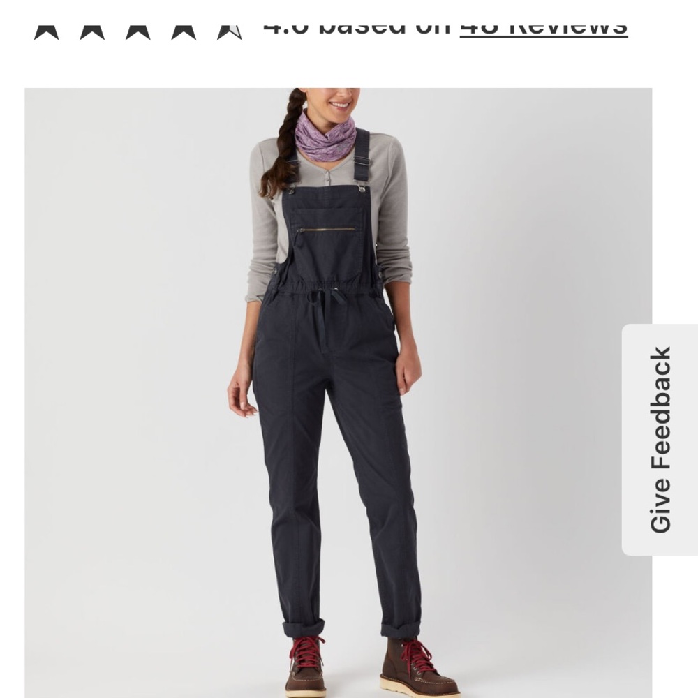 COPY - Dark GREY Duluth Shop Square overalls.